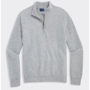 Men’s Cashmere Quarter Zip Sweater